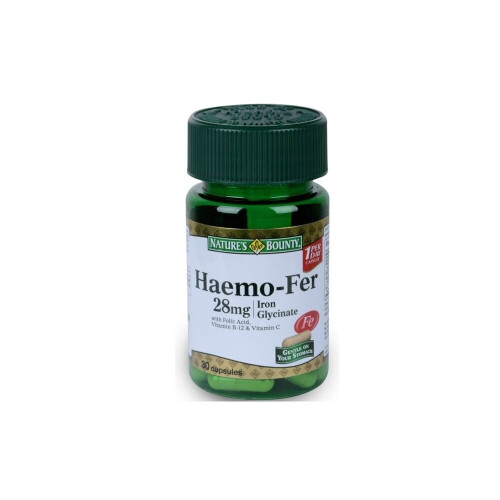 Nature's Bounty Haemo-Fer 28 mg Capsules 30's