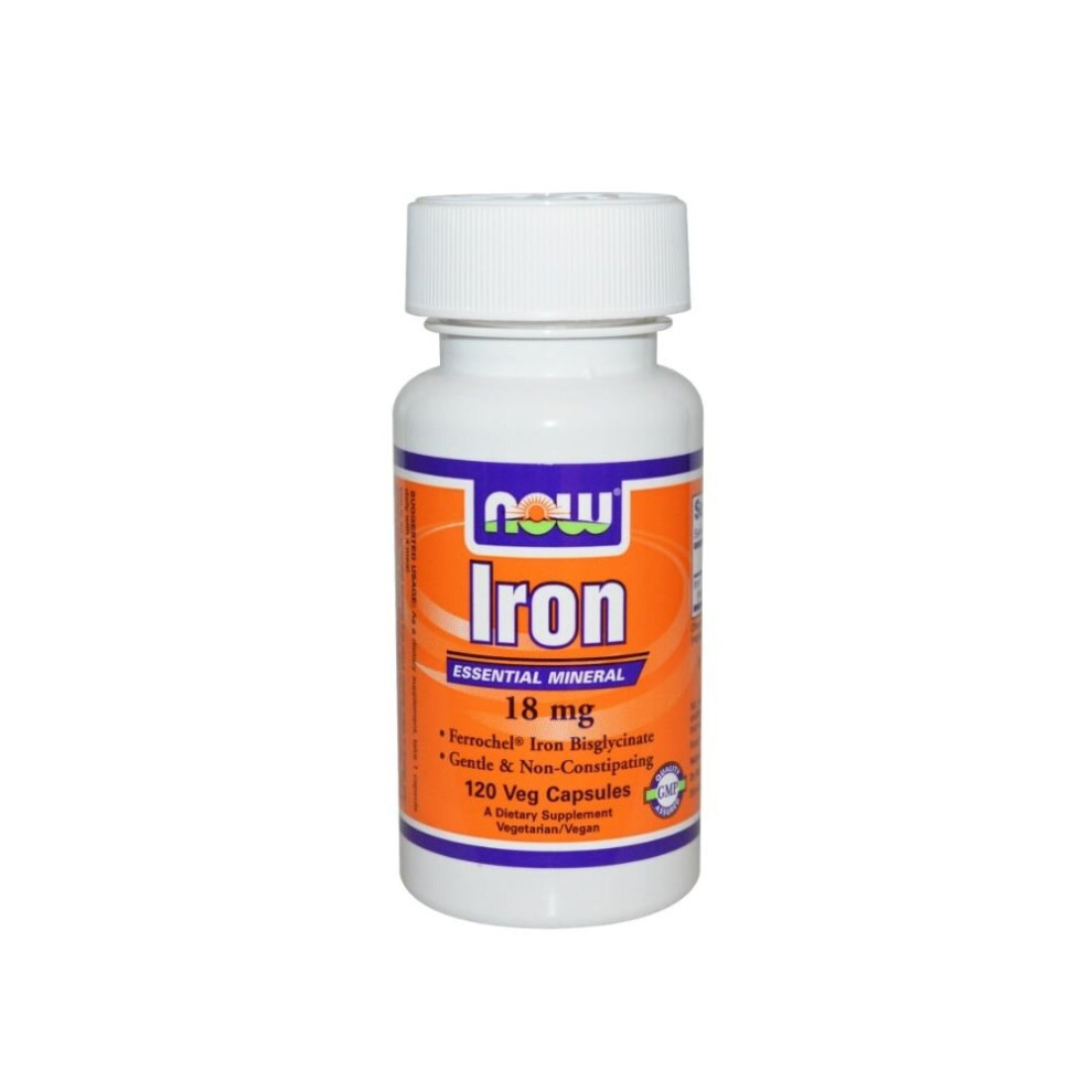 Now Iron 18 Mg Capsules 120'S