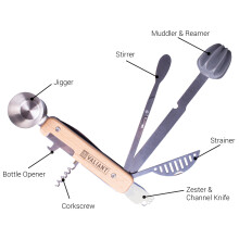 Cocktail Multi Tool 9 in 1 Mixologist