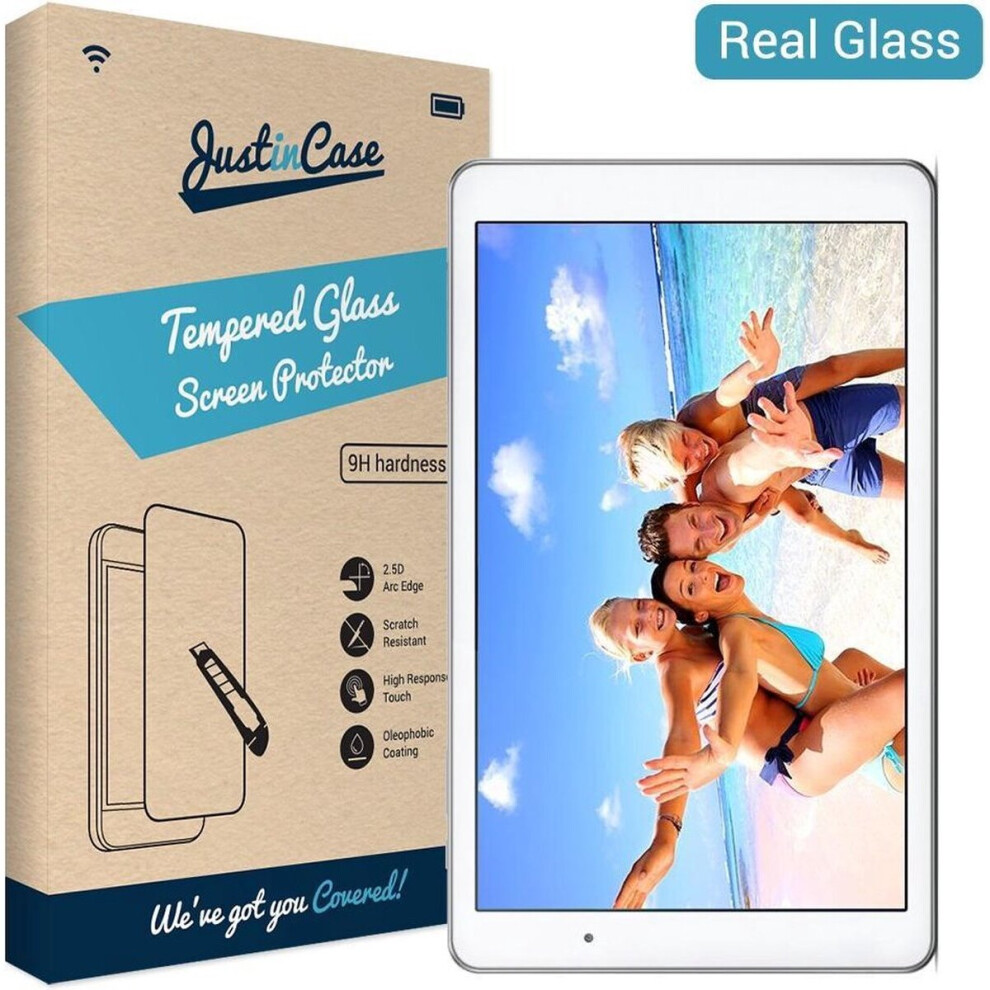 Just In Case Huawei Mediapad T2 10.0 Pro Tempered Glass - Arc Edge 8718722355729