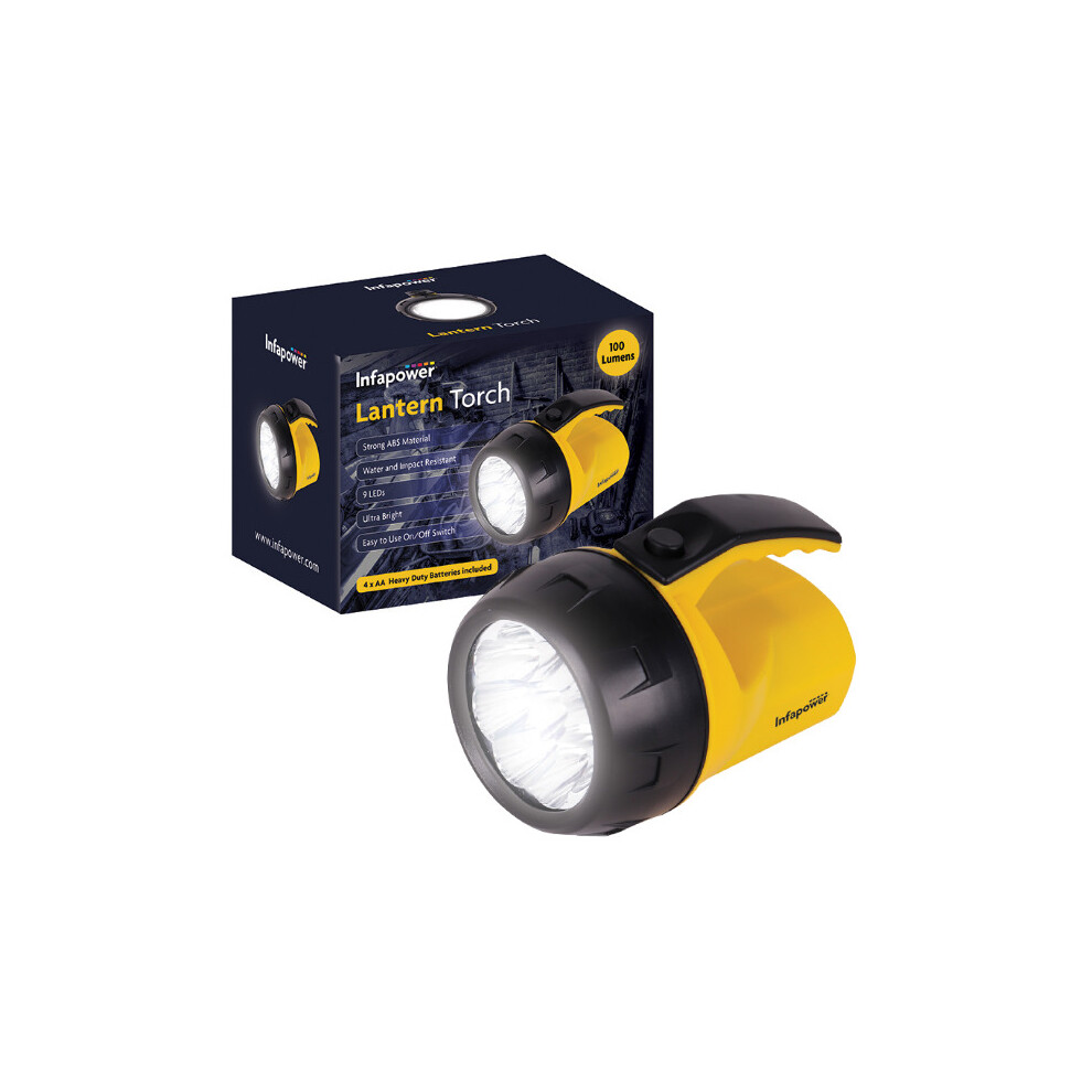 Infapower F065 Ultra Bright Lantern Torch | 9 LEDs | 100 Lumens