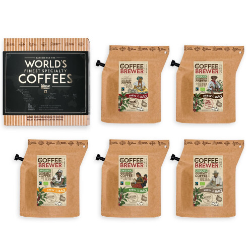 (5 pcs) World's Finest Speciality Coffees Gift Box 1