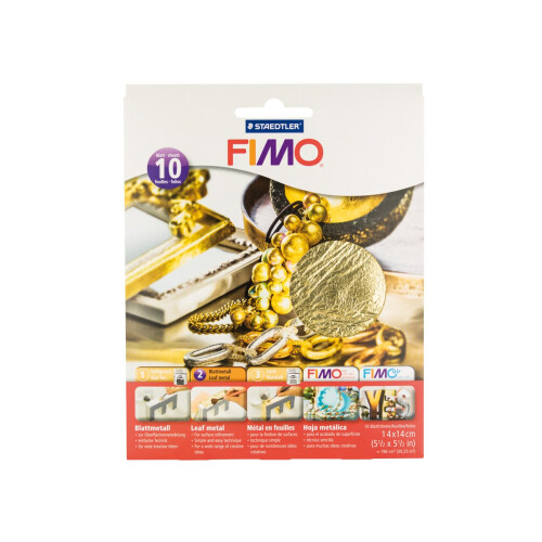 Fimo Gold Leaf Metal 10 Sheets