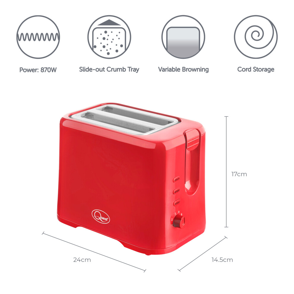quest-34299-2-slice-toaster-with-variable-browning-control---red