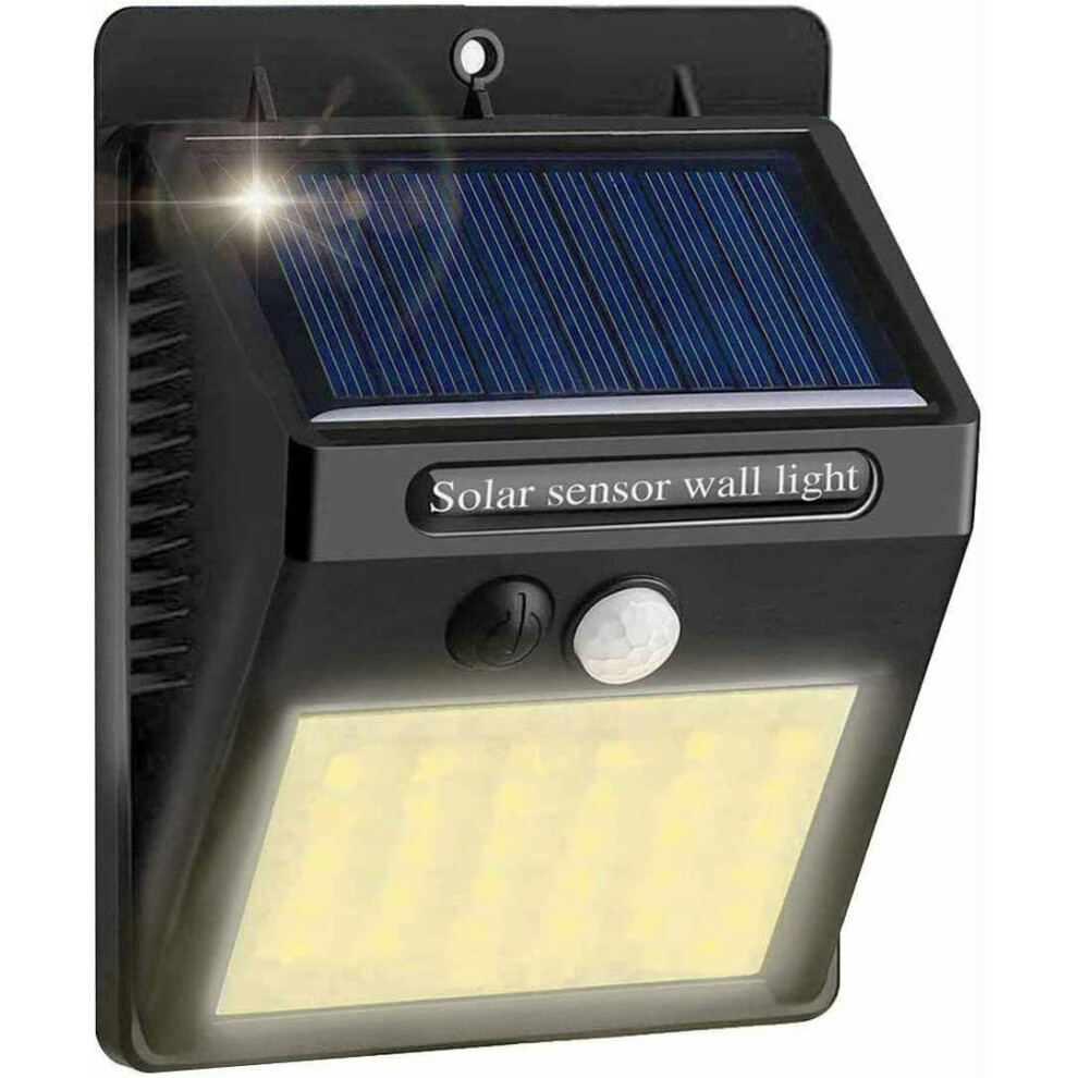Solar Light 20 SMD LED Super Bright Motion Sensor Wall Fence Lamp 
