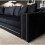 Furniture 786 (Left Hand, Charcoal) Luxury Cruise Corner Sofa- Studded Arms 3