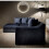 Furniture 786 (Left Hand, Charcoal) Luxury Cruise Corner Sofa- Studded Arms 4