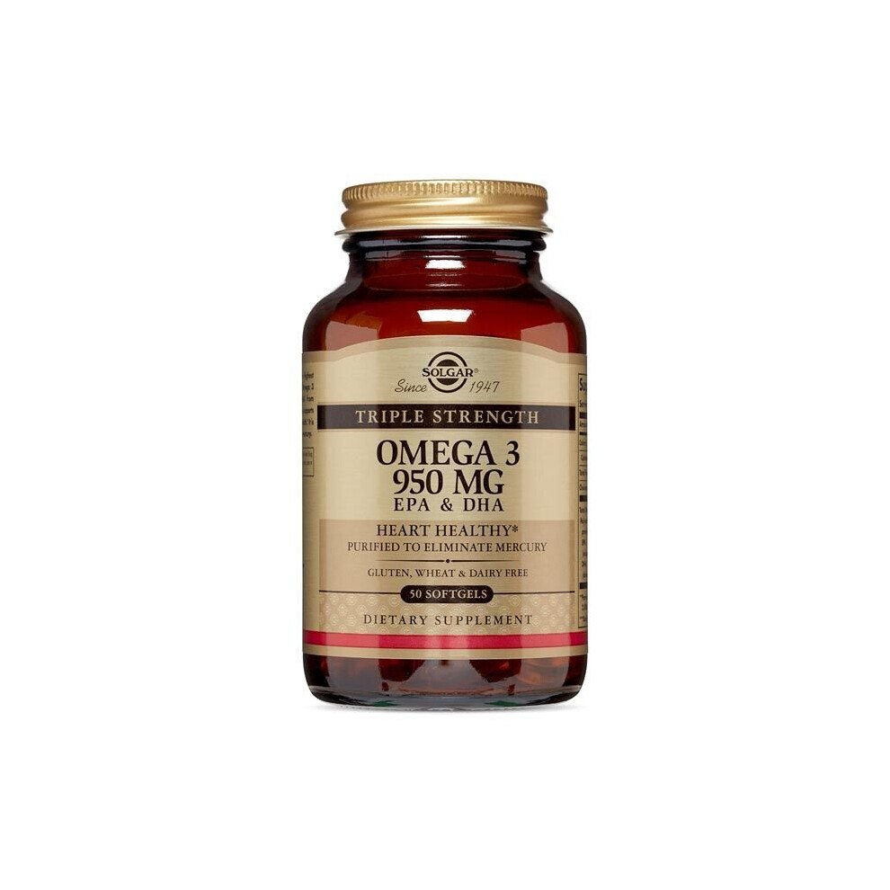 Solgar Omega 3 950 mg Softgels 50's