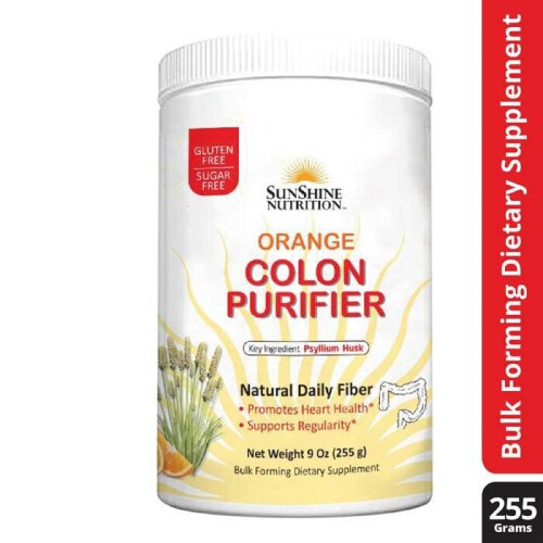 Sunshine Nutrition Orange Colon Purifier 9 Oz