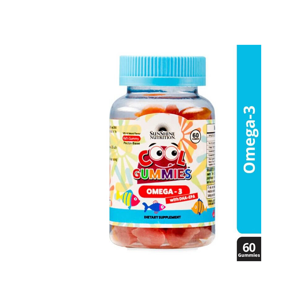 Sunshine Nutrition Cool Gummies Omega3 With Dha/Epa 60'S