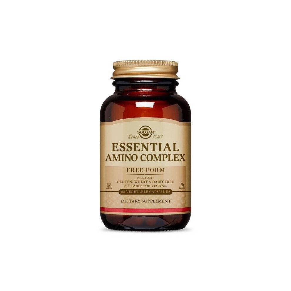 Solgar Essential Amino Complex Vegetable Capsules 60's