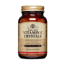Solgar Vitamin C Crystals In Bottles 4.4 Oz 125 g