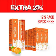 Sunshine Nutrition Immune Support Effervescent 12's Pack
