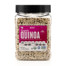 BetterBody Foods Organic Quinoa Medley 680 g Premium Superfood Grain Blend High in Protein and Fiber Gluten Free for Healthy Meals