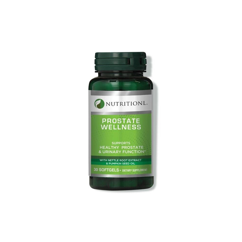 Nutritionl Prostate Wellness Softgels 30 Count Men's Health Supplement For Prostate Support Urinary Function And Daily Wellness