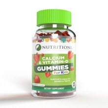 Nutritionl Calcium & Vitamin D Kids Support for Strong Bones and Teeth in Children Gummies 60's