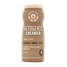 Rapidfire Ketogenic Creamer 240 g 20 Servings MCT Oil and Grass Fed Butter Powder for Energy Focus and Supporting Low Carb Keto Lifestyles