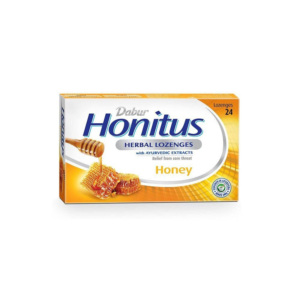 Dabur Honitus Herbal Lozenges Honey 24'S
