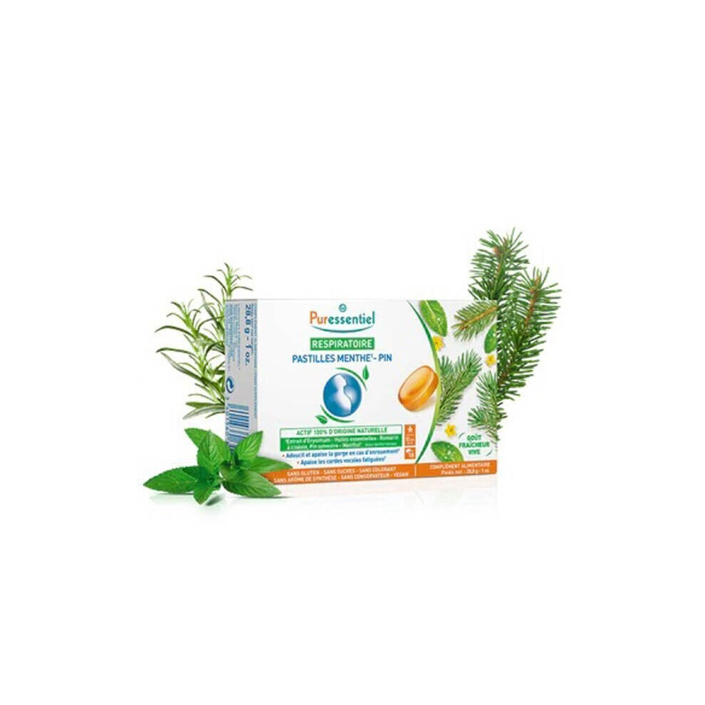 Puressentiel Respiratory Mint-Pine Lozenges 18'S