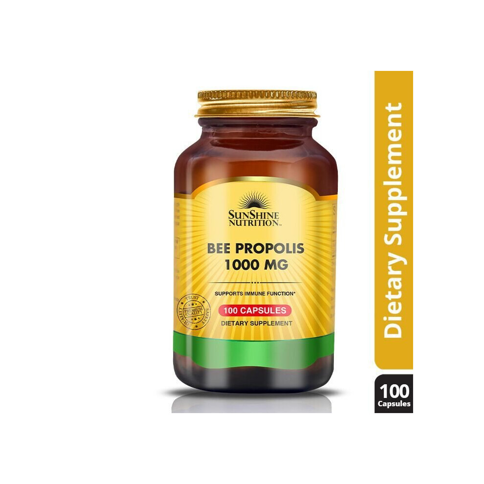 Sunshine Nutrition Bee Propolis 1000Mg Capsule 100'S