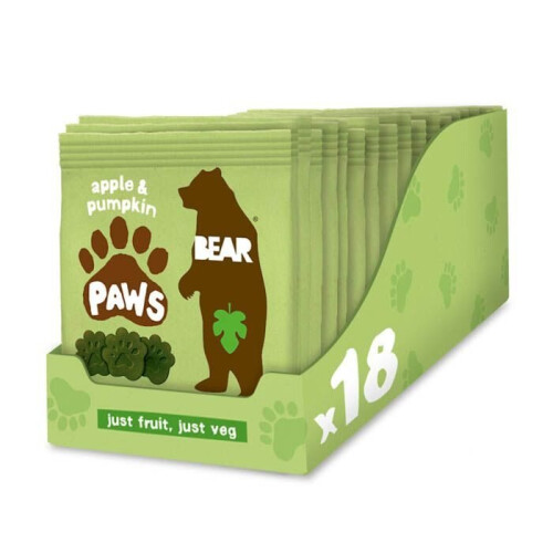 Bear Paws Apple & Pumpkin 20g x 18