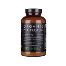 Kiki Health Organic Pea Protein 170 g Plant-Based Protein Powder for Muscle Support, Energy & Daily Nutrition