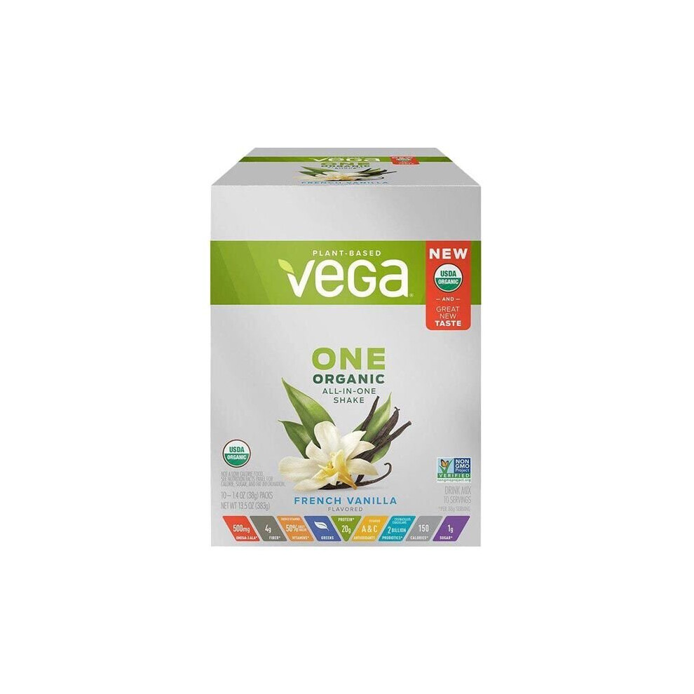 Vega One Organic French Vanilla 38 g x 10