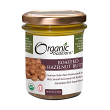 Organic Traditions Roasted Hazelnut Butter 180 g
