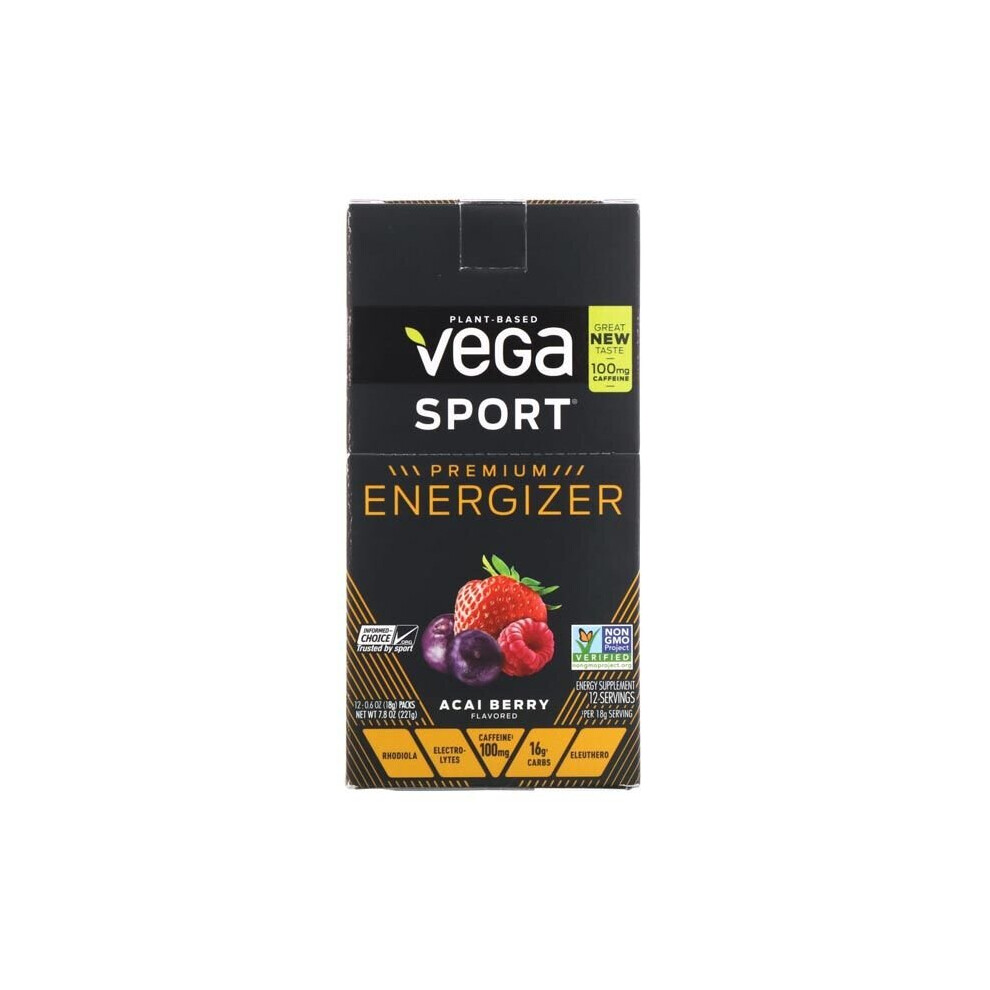 Vega Sport Premium Energizer Acai Berry 18gx12