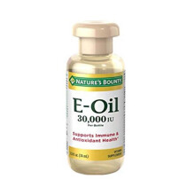 Natures Bounty Vitamin E Oil 30000 IU 2.5 oz Pure Liquid Vitamin for Deep Skin Hydration Nutrient Support and Radiant Complexion