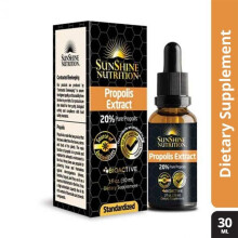 Sunshine Nutrition Propolis Extract 20% Pure Propolis Natural Immune Support 30 ml