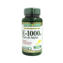 Natures Bounty Vitamin E 1000 IU 50 Softgels Antioxidant Supplement for Skin Health, Immune Support & Cellular Protection