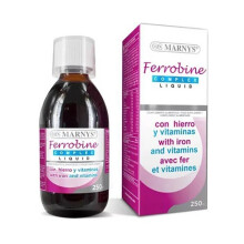 Marnys Ferrobine Complex Liquid 125 ml Iron Supplement for Energy, Blood Health & Fatigue Support