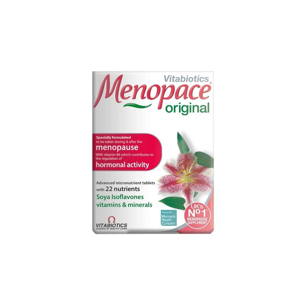 Vitabiotics Menopace One A Day 30 Tablets