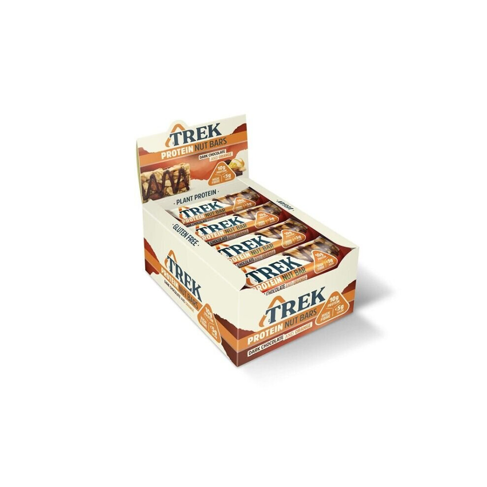 Trek Protein Nut Bar Dark Chocolate&Orange 40G 16/Ct