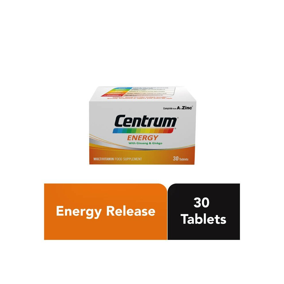 Centrum Energy Tablet 30's