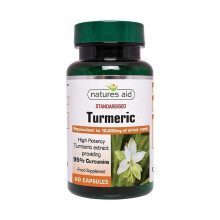 Natures Aid Turmeric 10000 mg (95% Curcumins) 60 Capsules