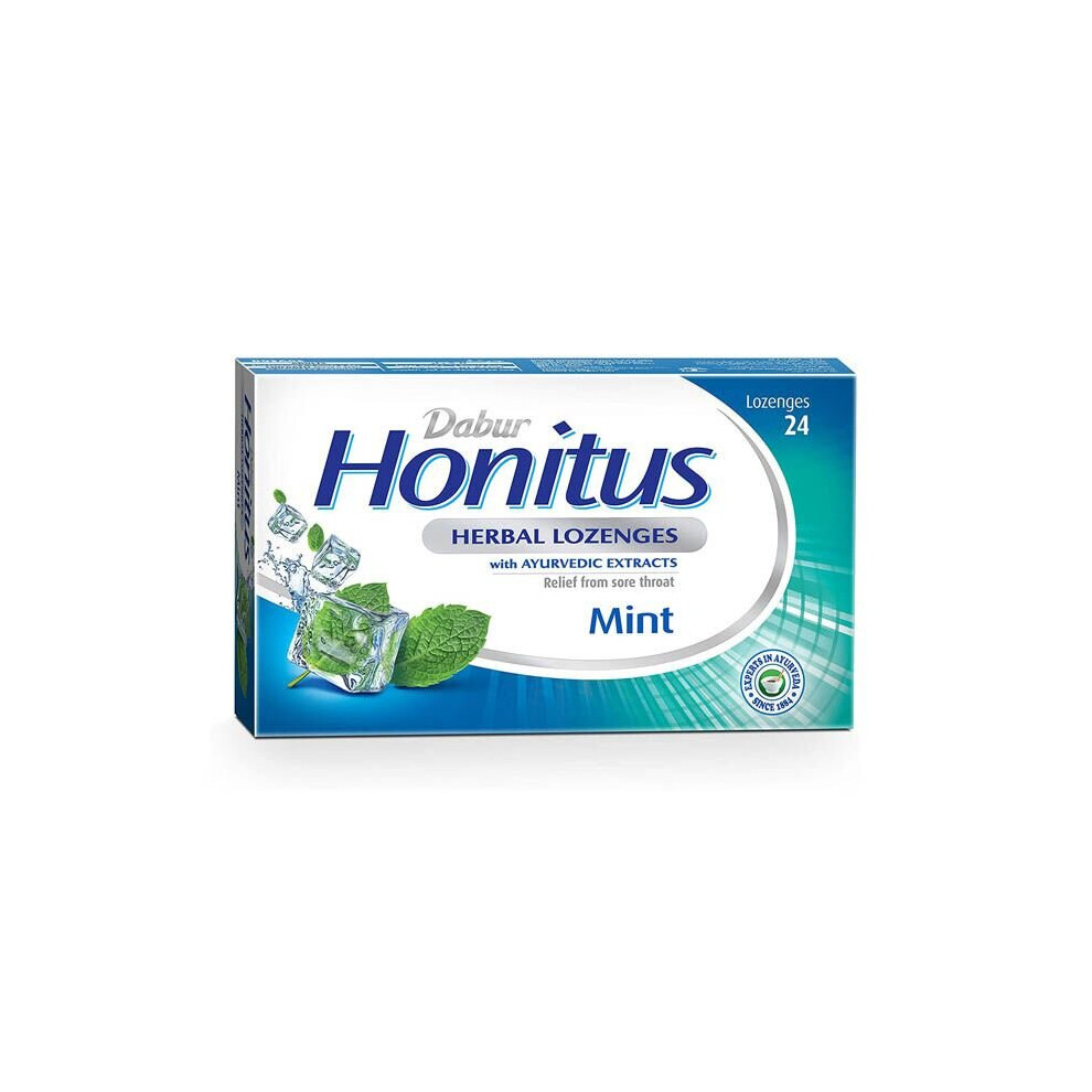 Dabur Honitus Herbal Lozenges Mint 24'S