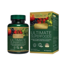Natures Aid Organic Ultimate Superfoods 60 Vegetable Capsules