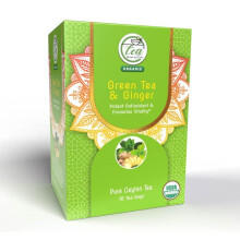 Tea Connection Organic Green Tea & Ginger 16 Tea Bag