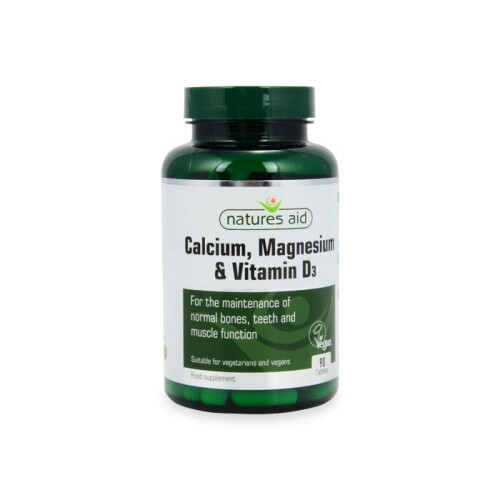 Natures Aid Natures Aid Calcium Magnesium + Vitamin D3 90's Tablets