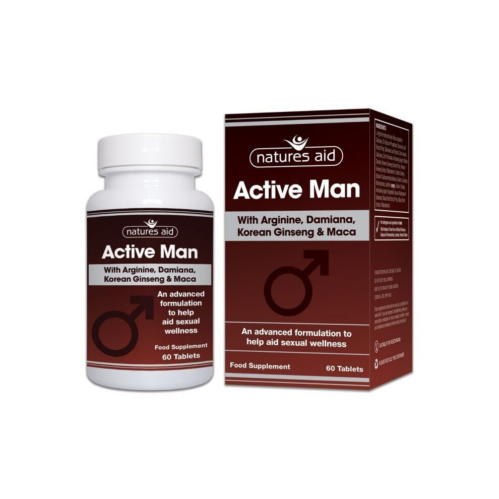 Natures Aid Active Man 60 Tablets