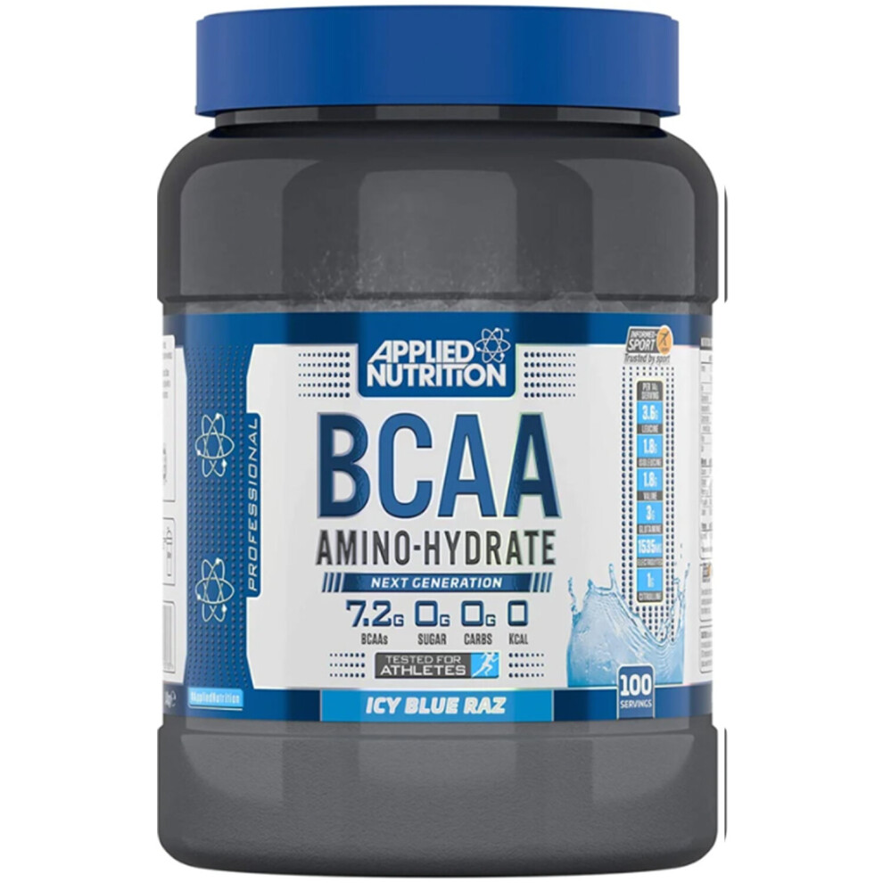 Applied Nutrition Blue Bcaa Amino-Hydrate 1400G - Icy Raz