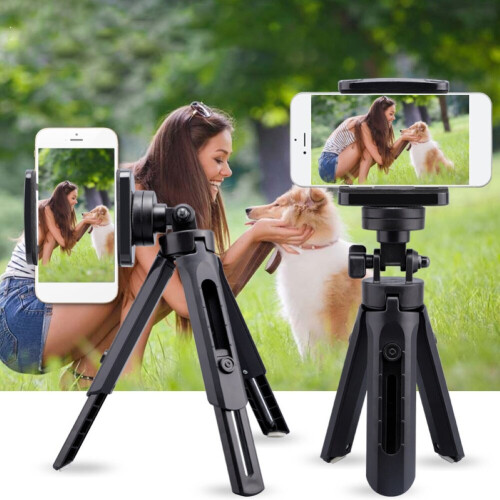 Telescopic Universal 360 Degree Rotating Tripod Stand Holder for Mobile Phone 1