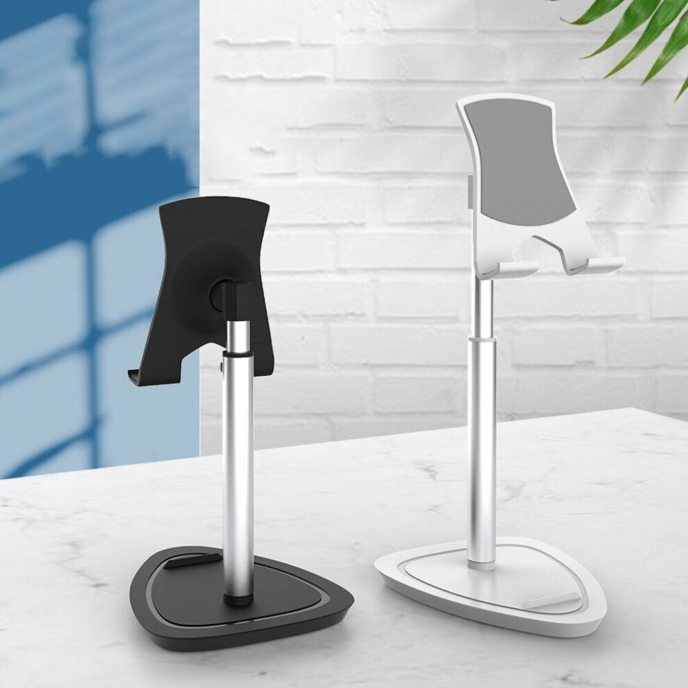 (Black) Universal Adjustable Desktop Tablet Mobile Phone Holder Mount Stand Bracket Black 9424349308299