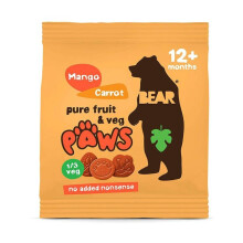 Bear Paws Mango & Carrot 20g x 18's