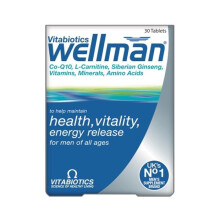 Vitabiotics Wellman Your Comprehensive Daily Health Supplement Tablets 30's