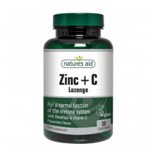 Natures Aid Zinc + Vitamin C Lozenges 30's