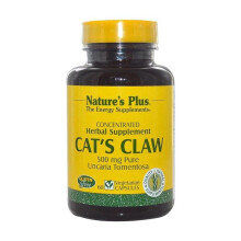 Natures Plus Cats Claw 500 mg 60 Capsules Herbal Immune Support Supplement for Joint Health Inflammation & Wellness