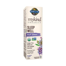 Garden of Life Mykind Organics Sleep Well Herbal Sleep Support Supplement with Organic Botanicals for Relaxation and Restful Sleep